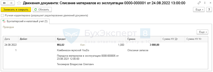 Порядок создания комиссии по приему и списанию основных средств